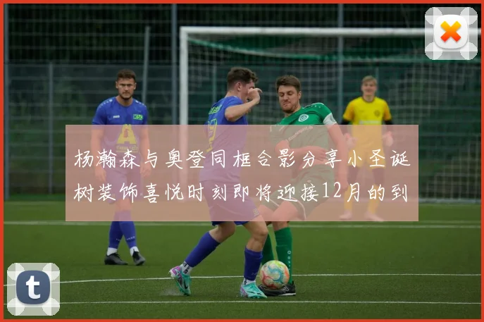 杨瀚森与奥登同框合影分享小圣诞树装饰喜悦时刻即将迎接12月的到来